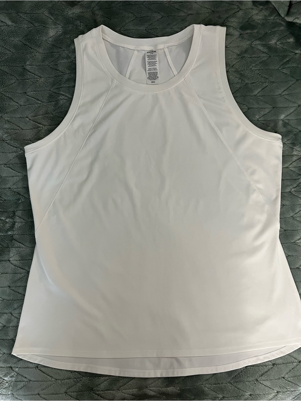 RBX Performance Sleeveless Tank Top - White